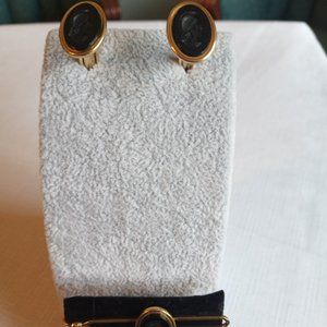 Kremetz Roman Vintage Gladiator Cuff Links and Tie Bar Set EUC-Item #248